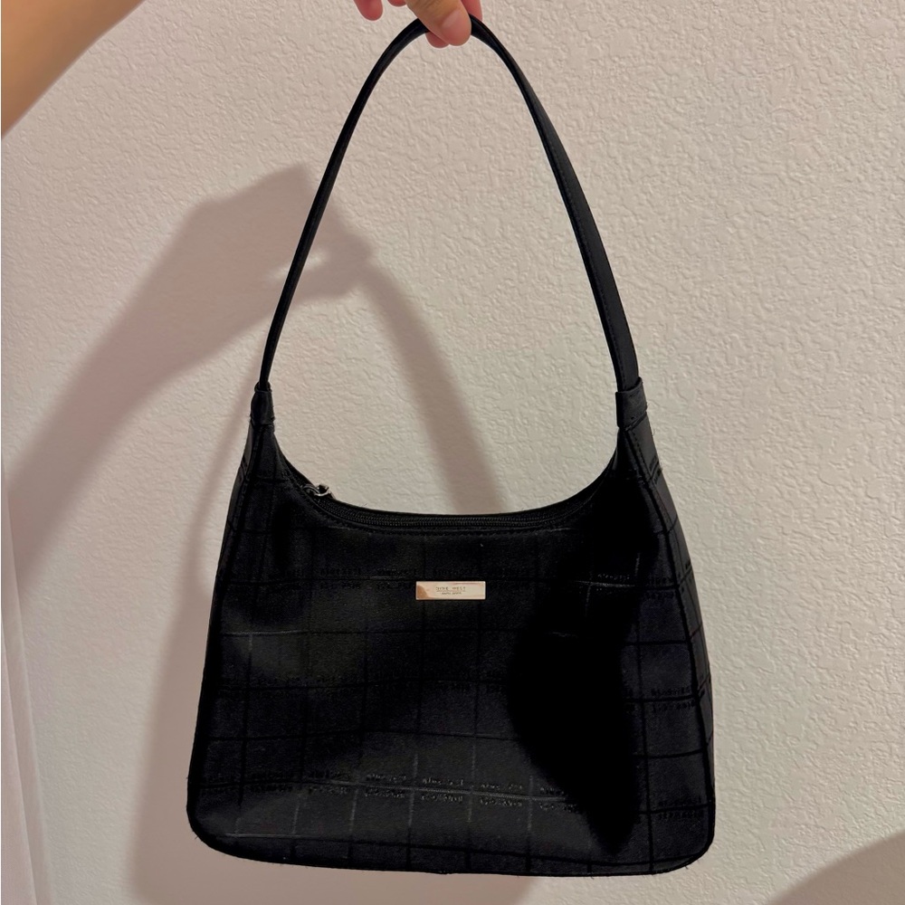 Classic Black Shoulder Bag Nine West Vintage